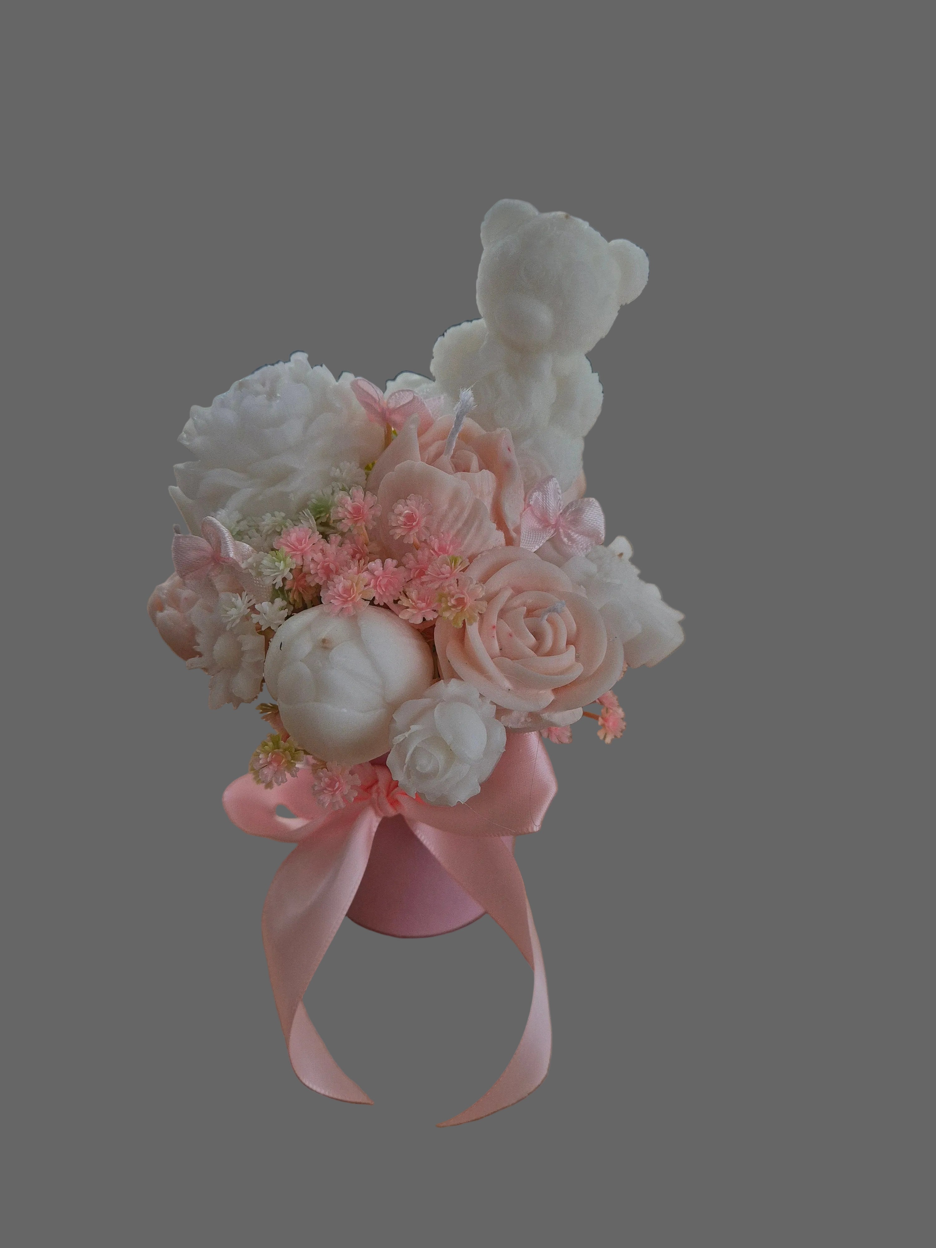 Blumenstrauß in rosa und weiß