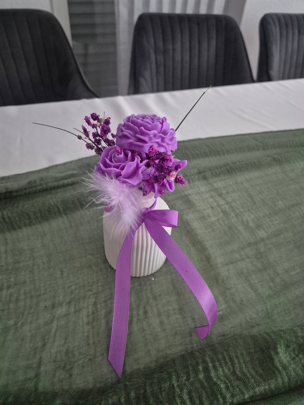 Vase mit Blumen