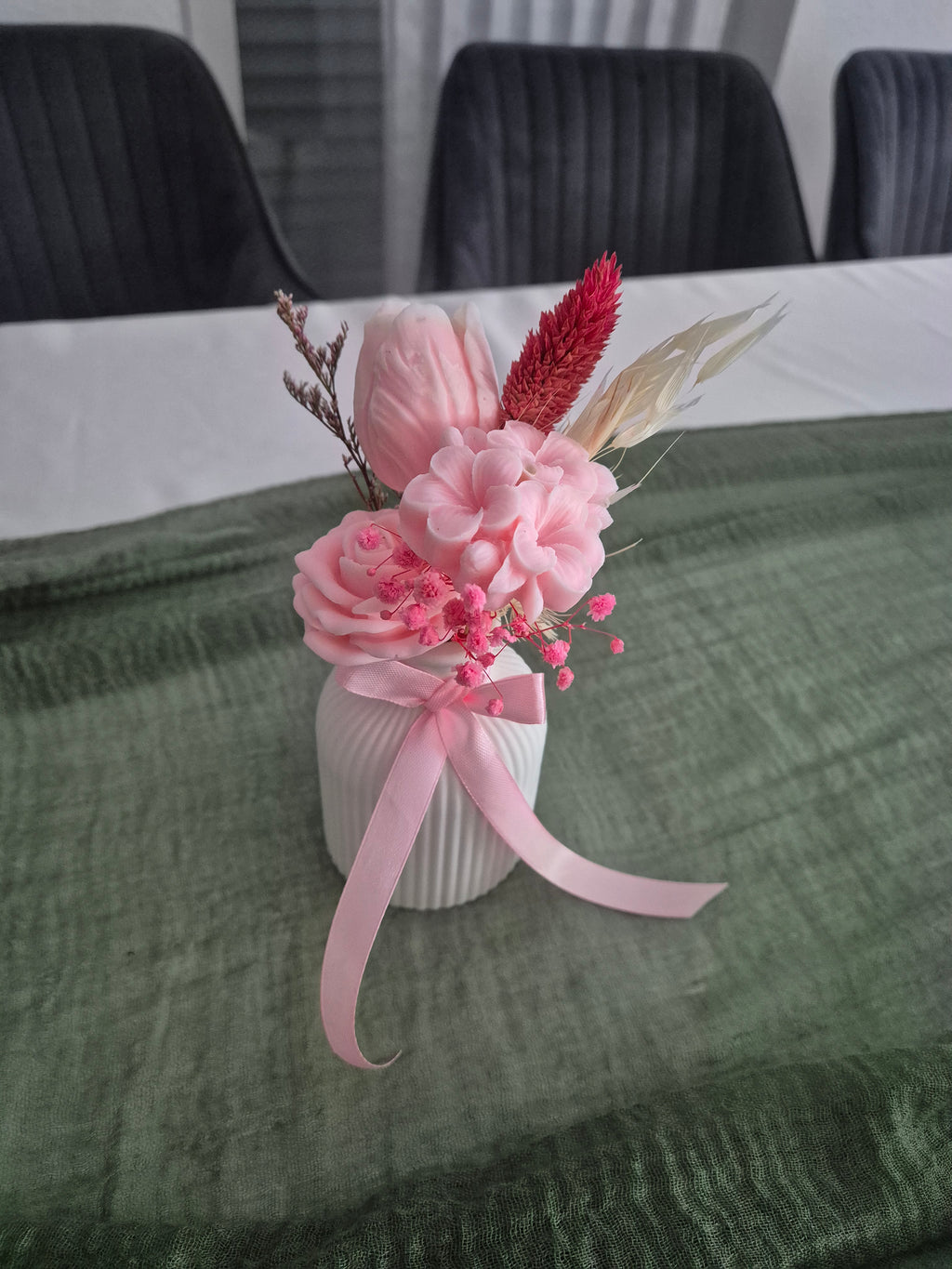 Vase mit Blumen