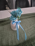 Vase mit Blumen