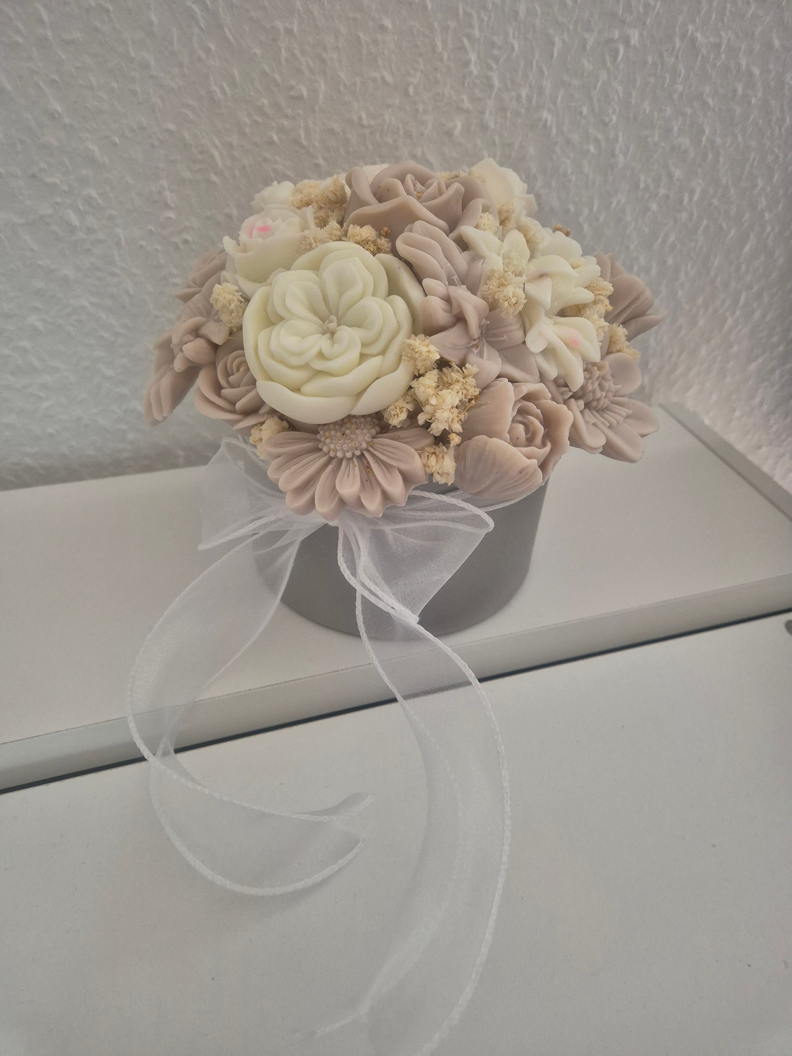 Blumen Box aus Wachs