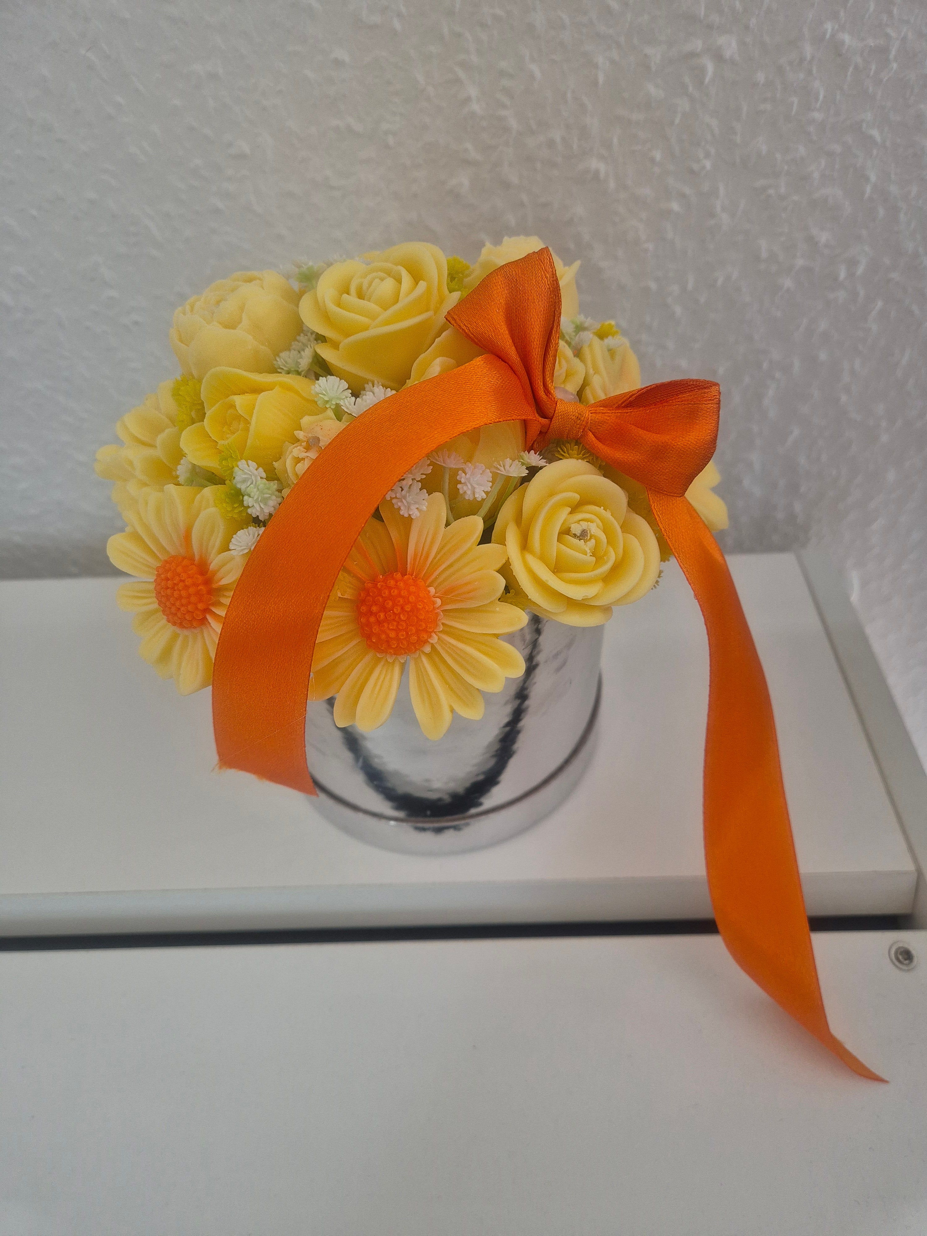 Blumen Box aus Wachs