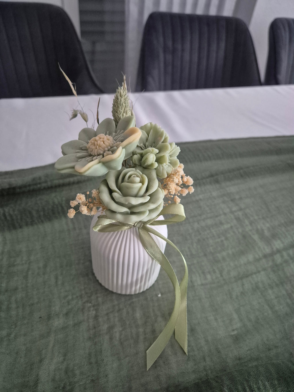 Vase mit Blumen
